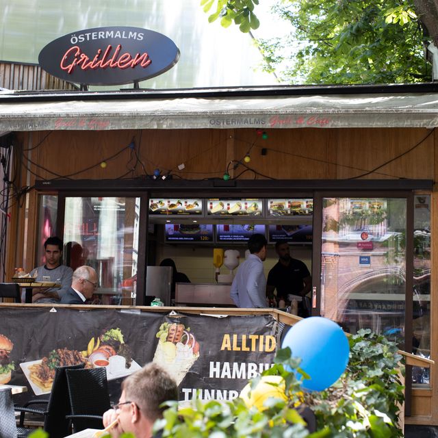 Östermalmsgrillens uteservering