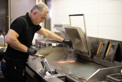 Steker hamburgare 