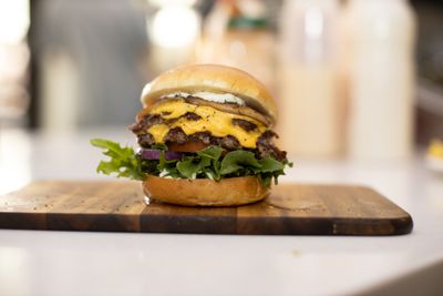Hot chili hamburgare